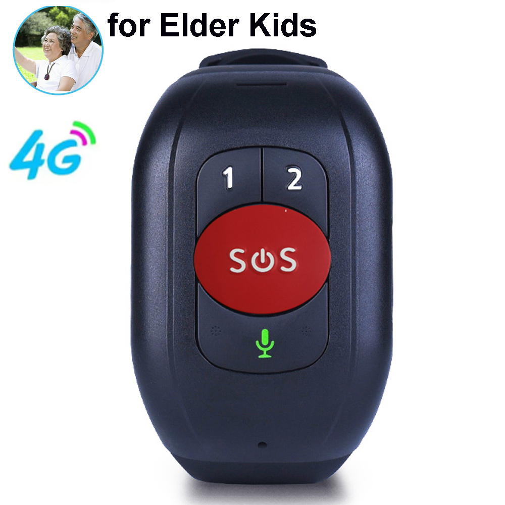Fall Detection Watch - Braccialetto GPS 4G LTE V48 per