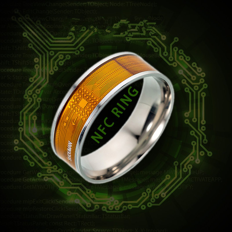 Smart Ring Nfc Pay - Multifunzionale Unisex in acciaio inossidabile NFC