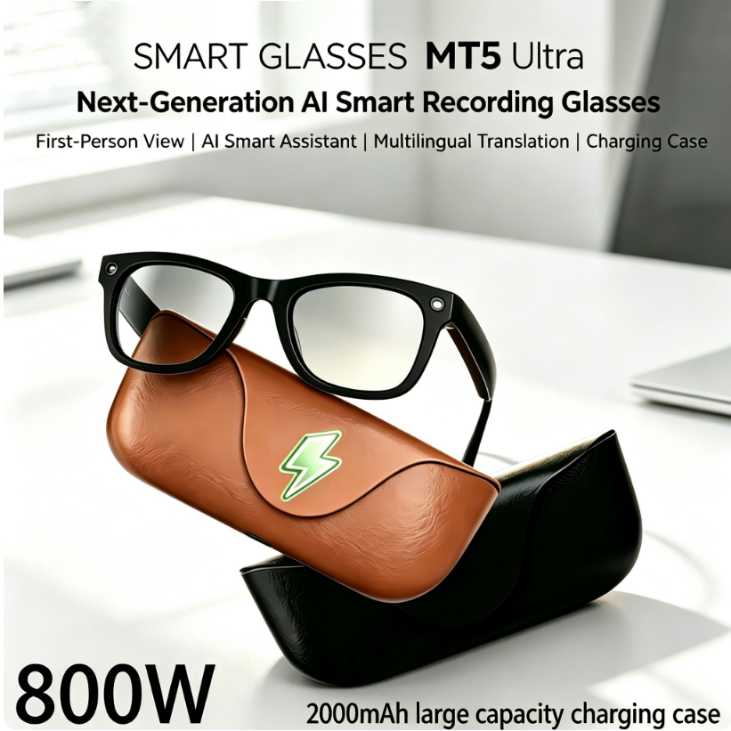 Smart Glasses Lens - Occhiali Smart AI 2026 con Fotocamera