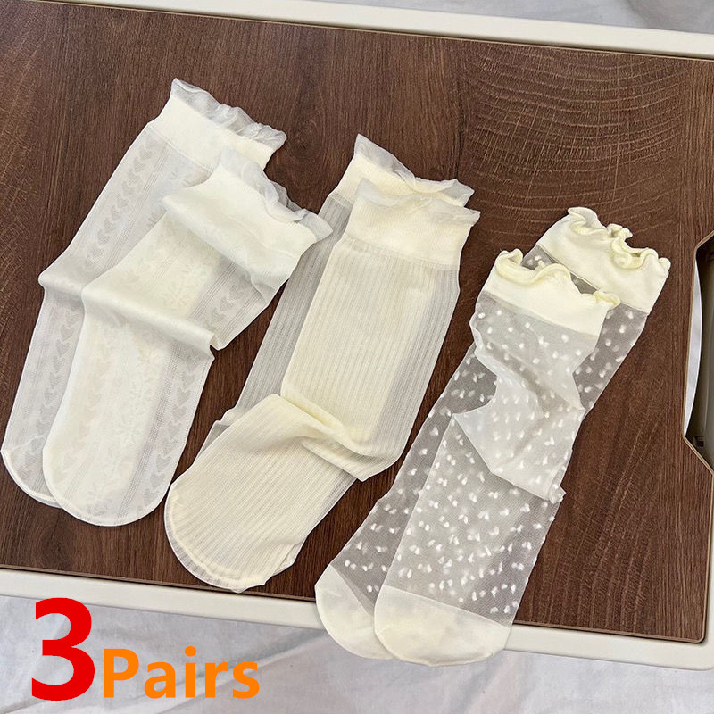 Baby Sock Oximeter - 3 paia/lotto neonate calzini alti al
