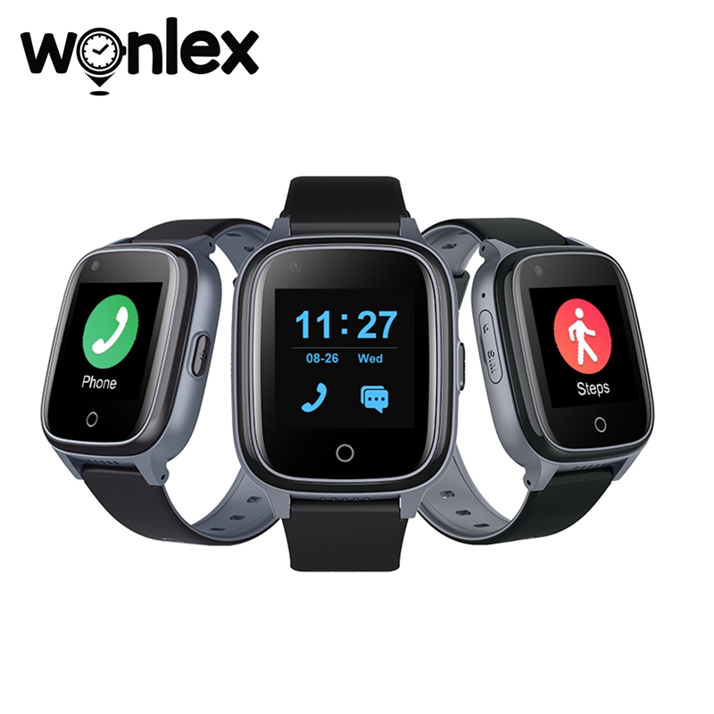 Fall Detection Watch - Smartwatch Wonlex KT17S per Anziani con