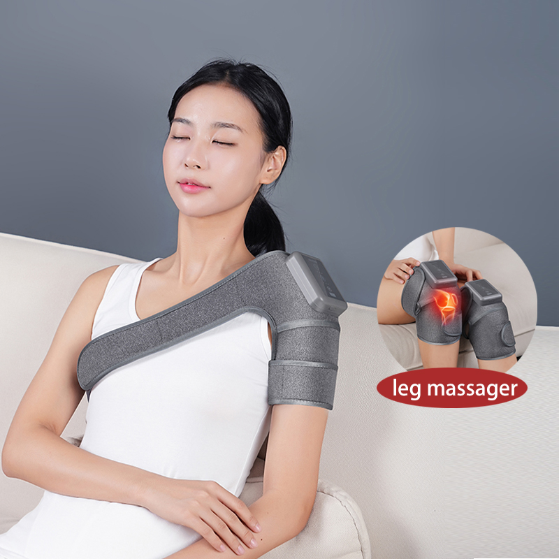 Smart Knee Wrap - Massaggiatore elettrico per ginocchio con vibrazione