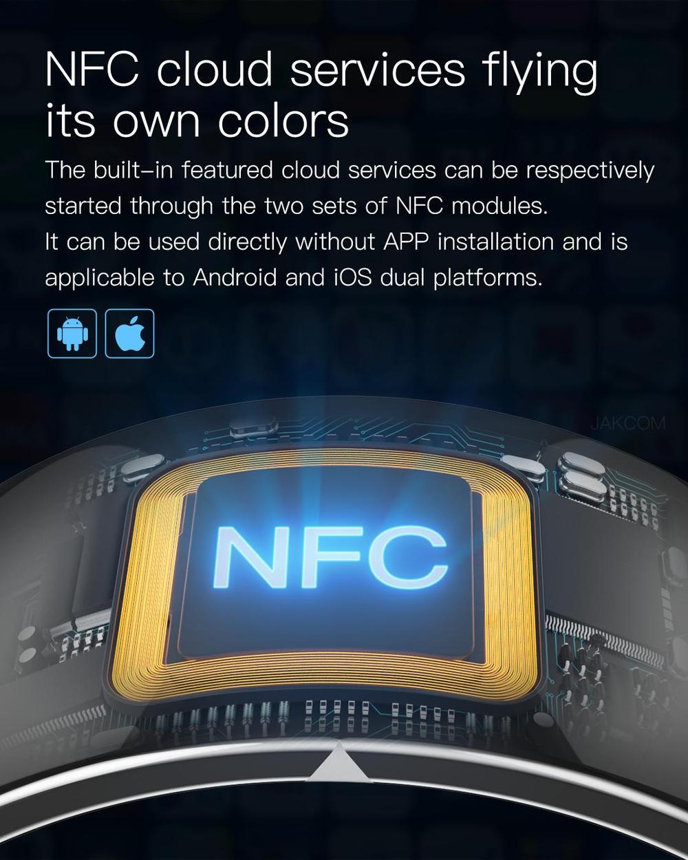 Smart Ring Nfc Pay - Jakcom Smart Ring R4 Dispositivi indossabili