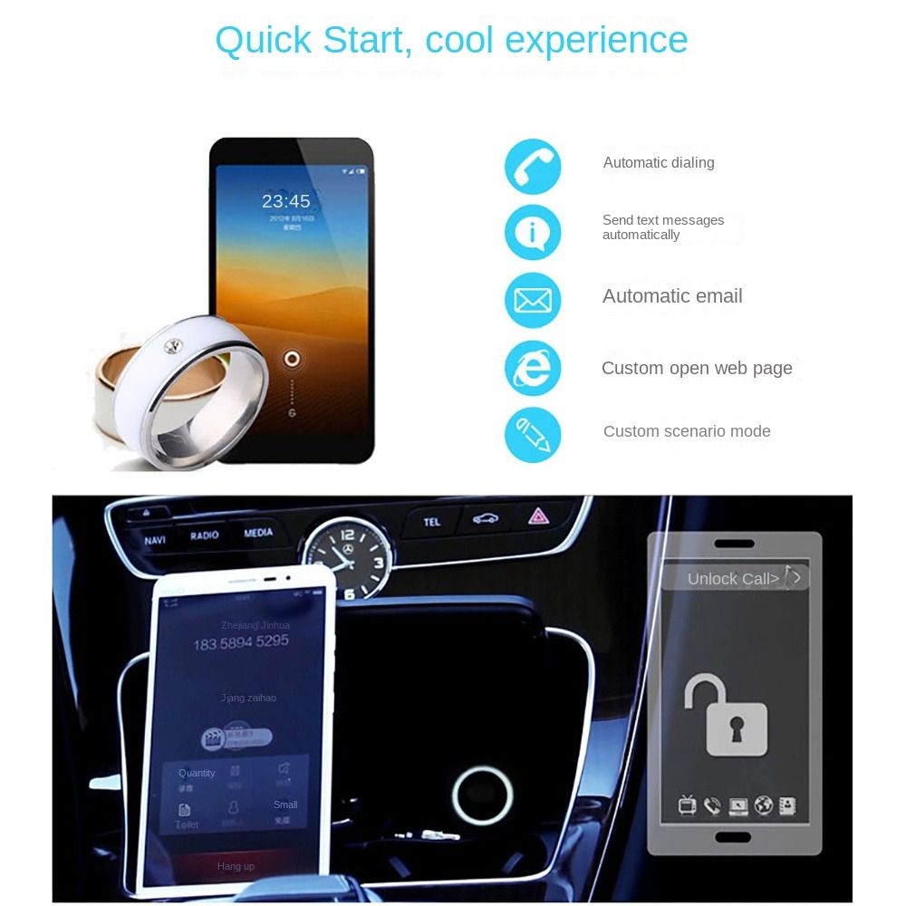 Anello intelligente NFC multif - Smart Ring Nfc Pay recensione e prezzo