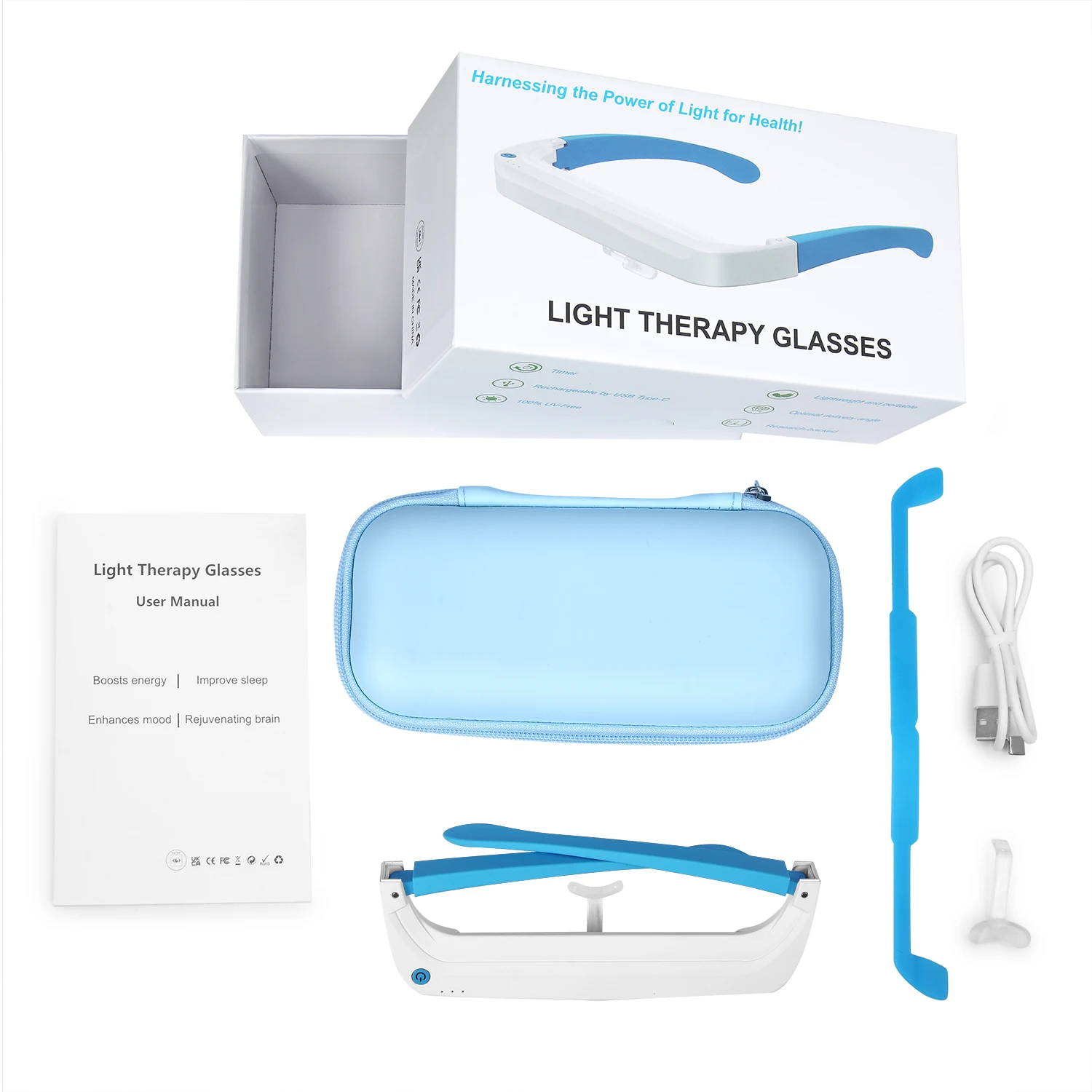 Occhiali per Terapia Luminosa  - Light Therapy Glasses recensione e prezzo