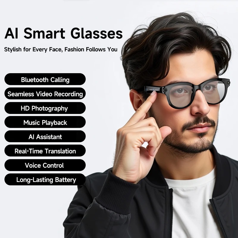 Occhiali Smart AI 2026 8K con  - Smart Glasses Lens recensione e prezzo