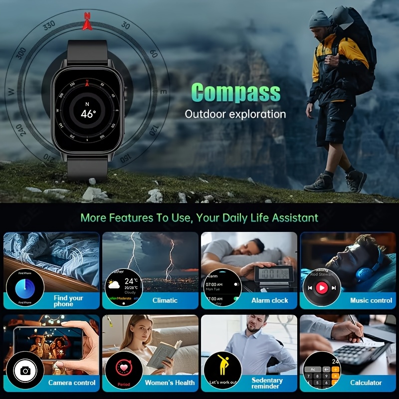 2025 Posizionamento GPS Smart  - Fall Detection Watch recensione e prezzo