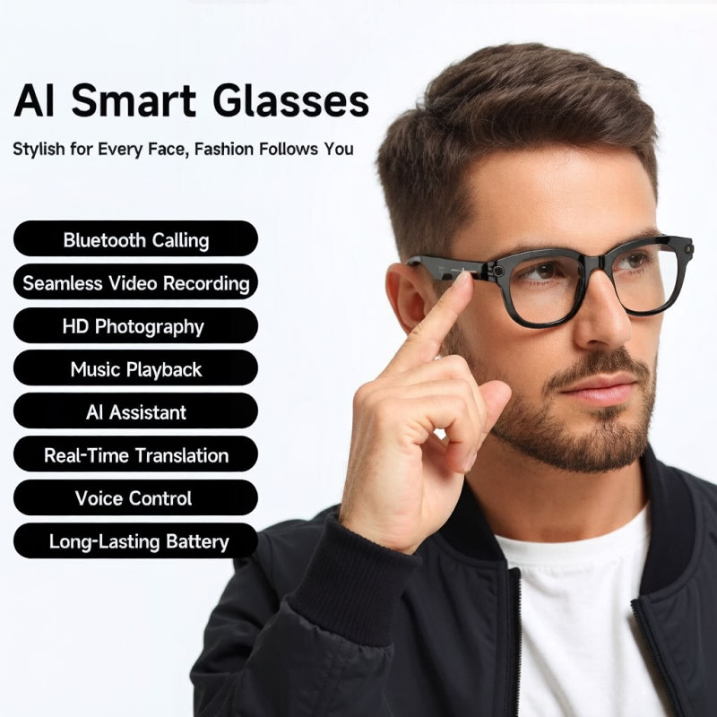 Occhiali Intelligenti FLAUNT A - Smart Glasses Lens recensione e prezzo